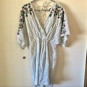 Zara Kaftan Linen Dress